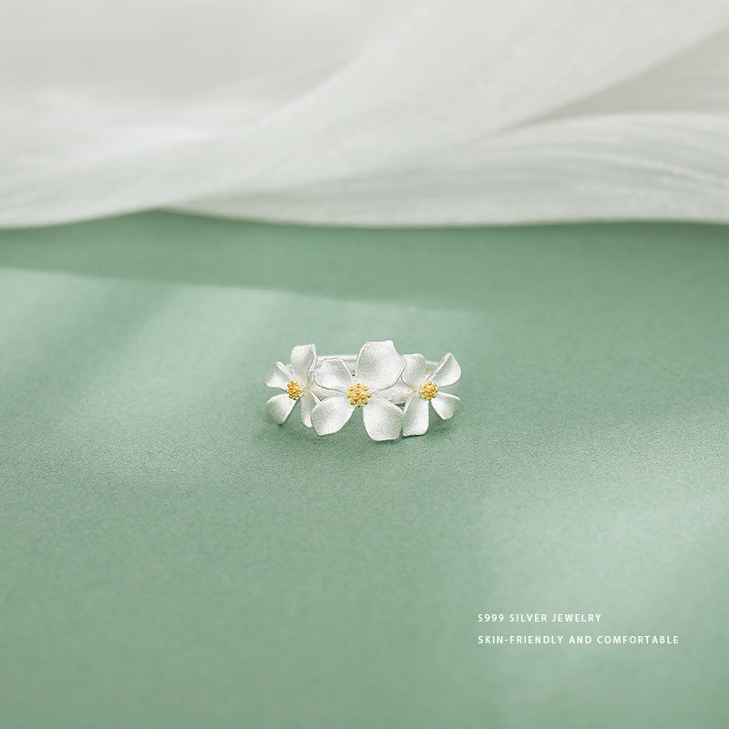 Collarbone Necklace Elegant Earrings High-grade Ring