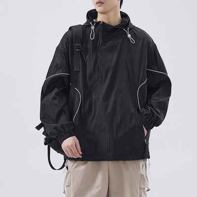 Fashion Summer Ice Silk Sun Protection Clothing Men