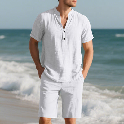 Men's Summer Suit Loose Casual Linen