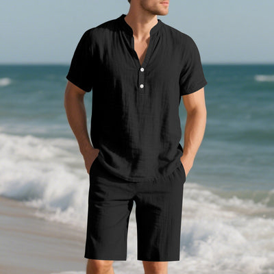 Men's Summer Suit Loose Casual Linen